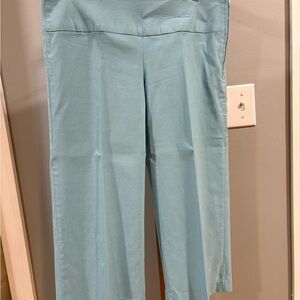 Elegant Teal Women's Capris